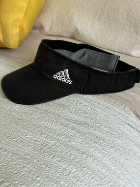 adidas Black Performance Visor